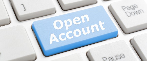 how to open a new bank account online